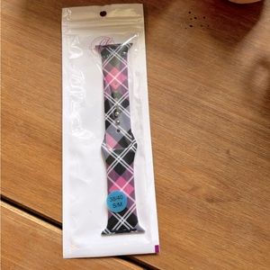 💚3/$20 Plaid Fancy Bands Silicone Band for Apple Watch. New in Package.